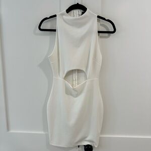 Windsor white cutout dress - size small